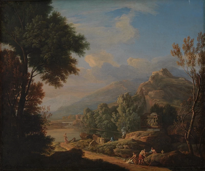 Paesaggio antico - Statens Museum for Kunst